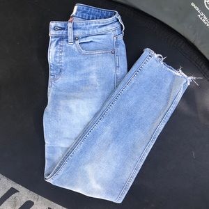 Free People CRVY High Rise Vintage straight jeans